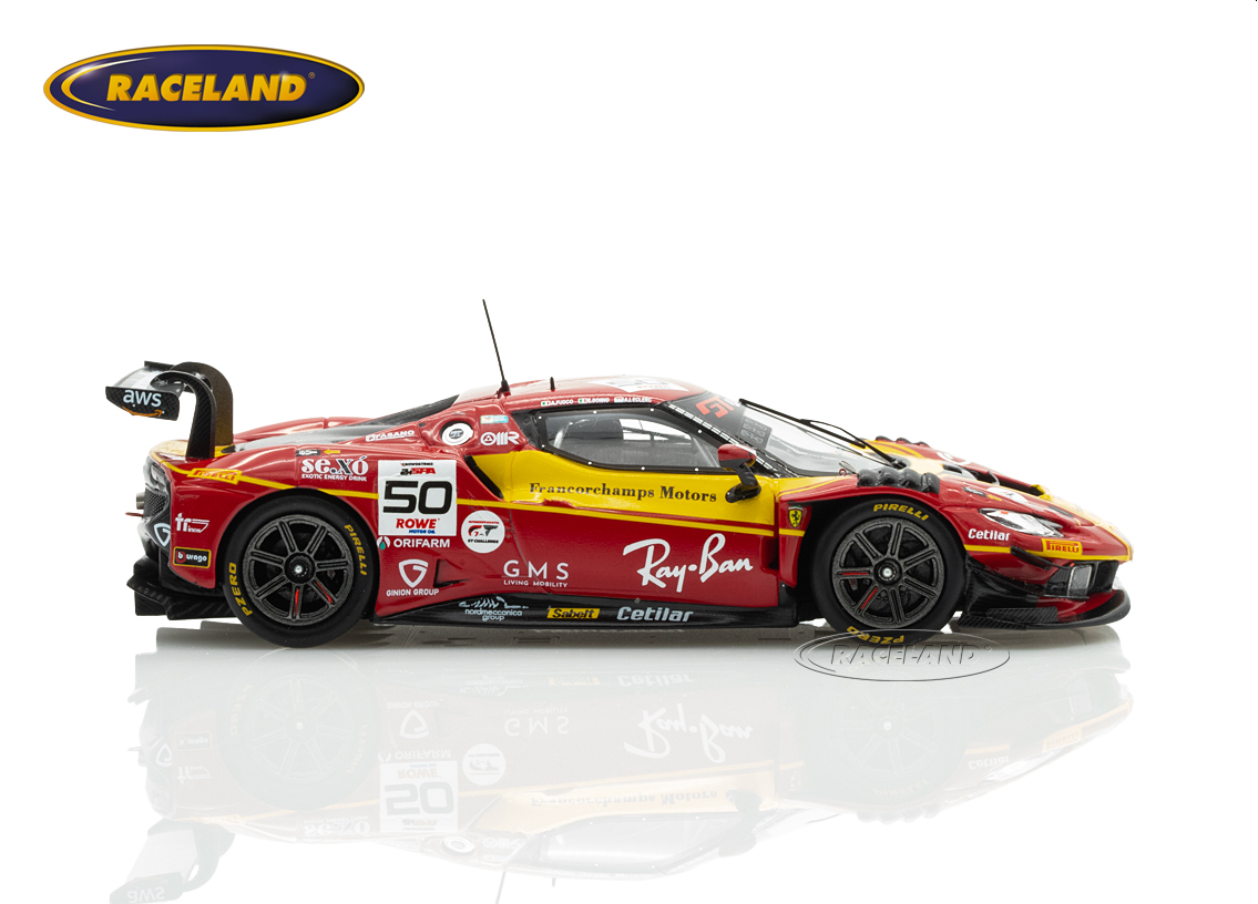 Ferrari 296 GT3 AF Corse Francorchamps Motors 4° 24H Spa 2025