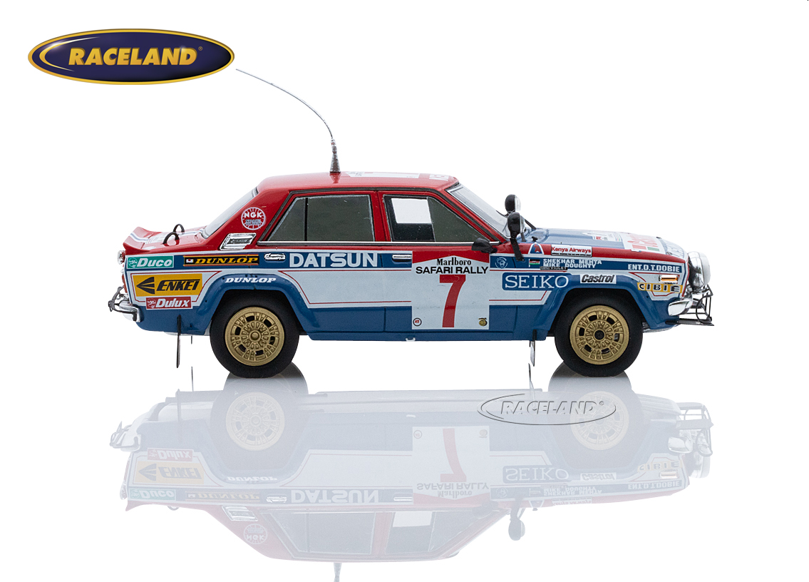 Datsun Violet GT D.T. Dobie Team Datsun Sieger Safari Rallye 1981