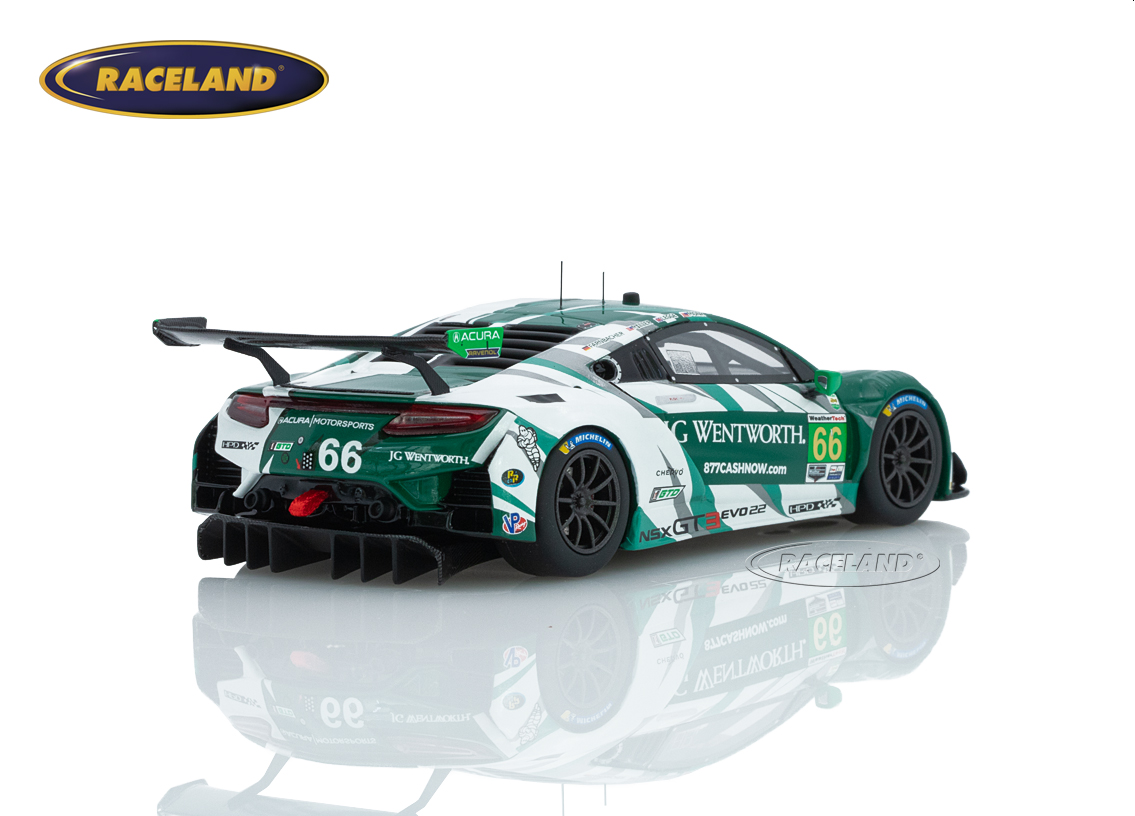 Acura NSX GT3 Evo22 Gradient Racing 22° 24H Daytona IMSA 2023