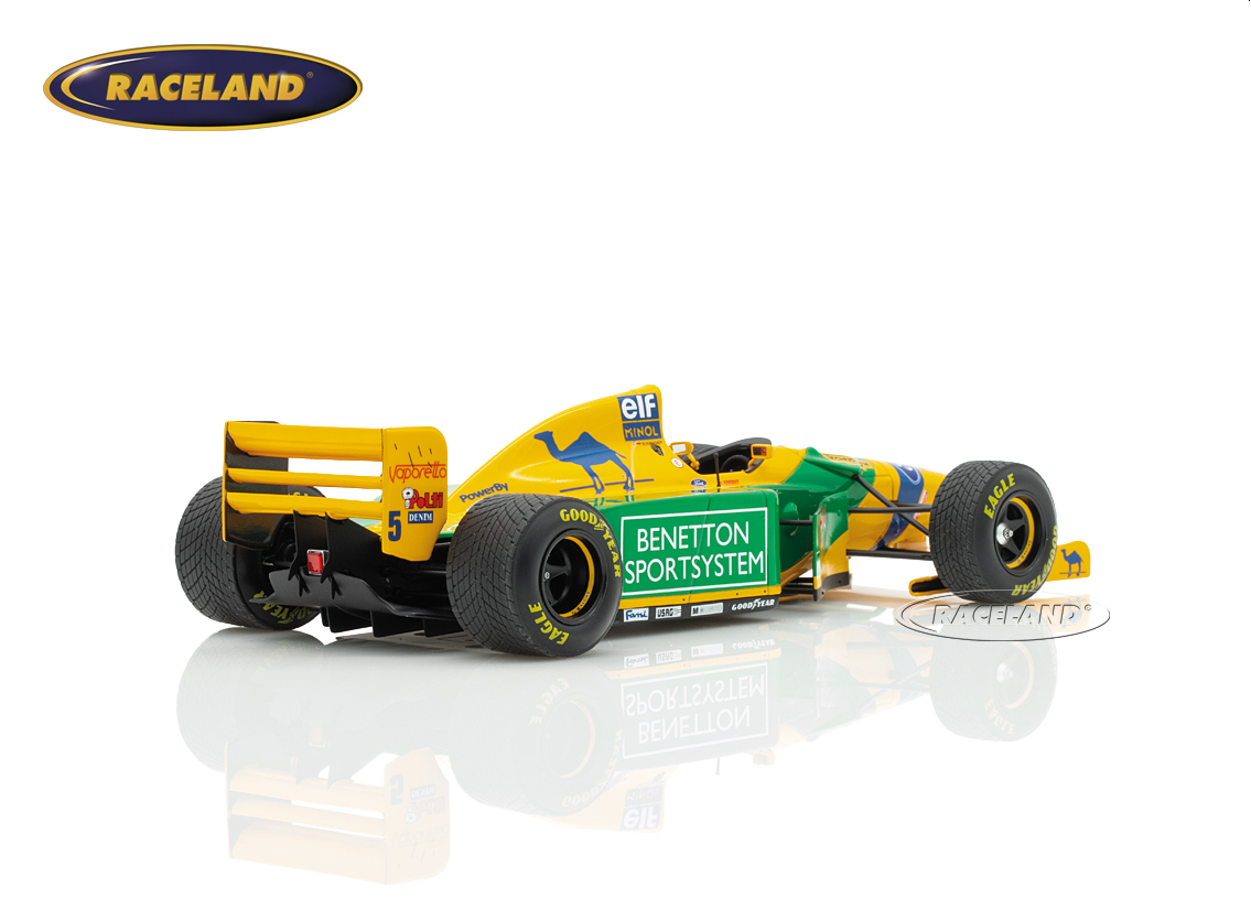 Benetton B193B Cosworth V8 F1 2° GP England Silverstone 1993