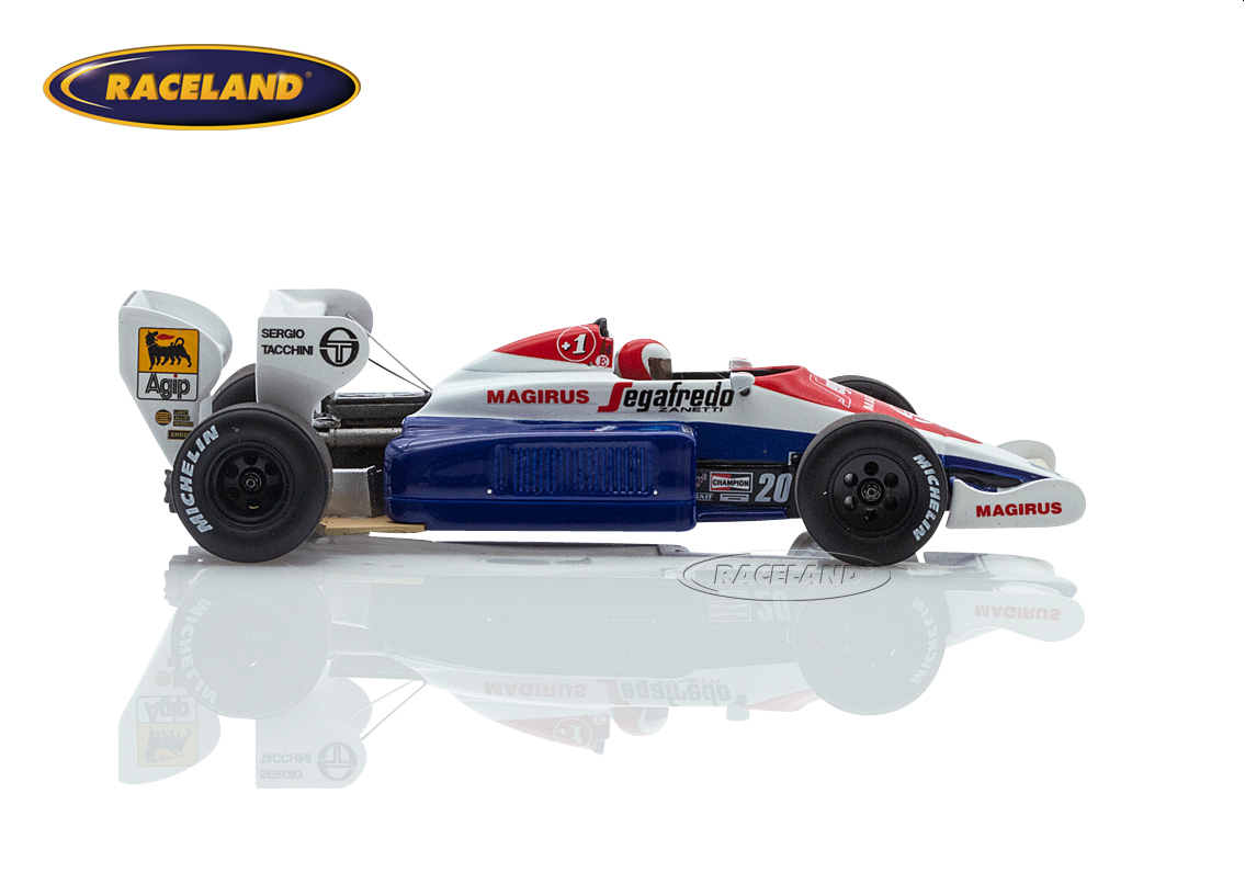 Toleman TG184 Hart Turbo F1 GP USA Ost Detroit 1984