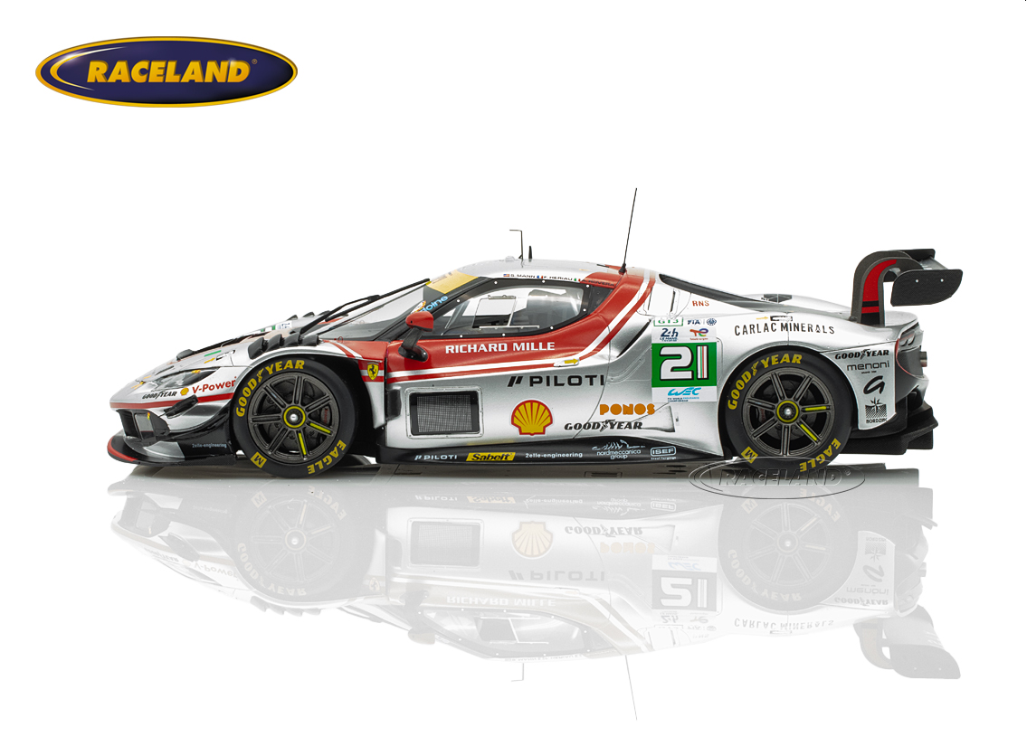 Ferrari 296 GT3 Vista AF Corse 34° Le Mans 2025 2° GT3