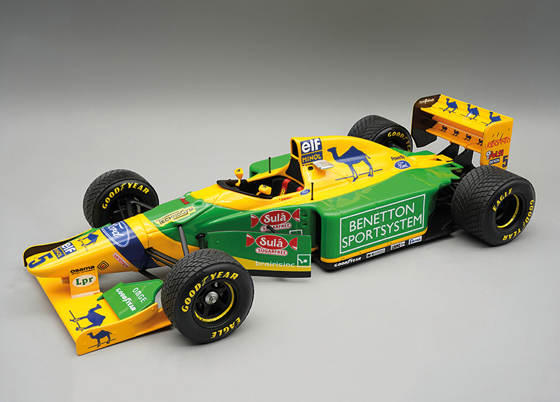Benetton B193B Cosworth V8 F1 2° GP England Silverstone 1993