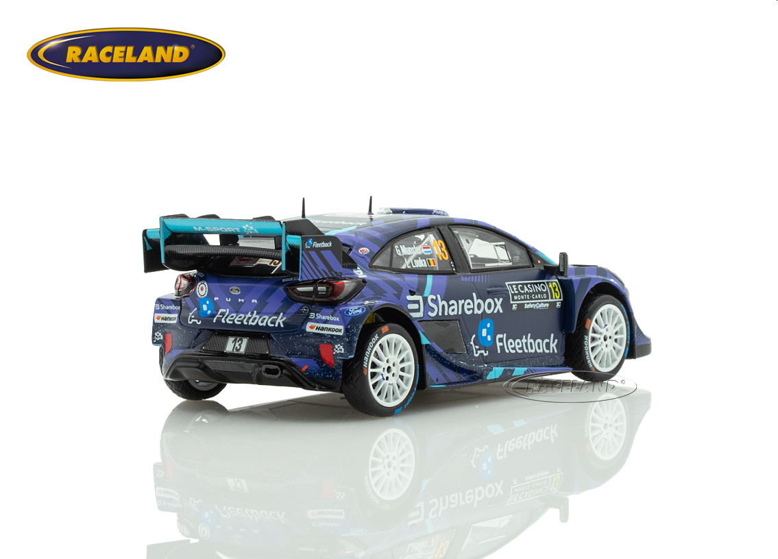 Ford Puma Rally1 M-Sport WRT Rallye Monte Carlo 2026