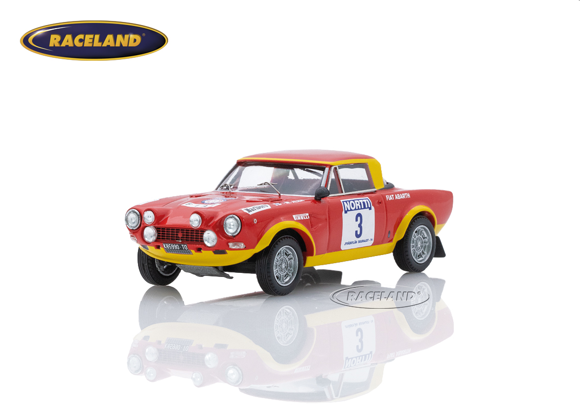 Fiat 124 Abarth Rallye 3° 1000 Seen Rallye 1974