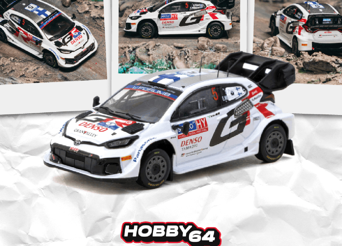 Toyota Yaris GR Rally1 Gazoo Racing WRT 4° Rallye Finnland 2024