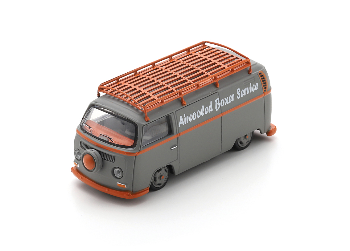 VW T2 Lowrider mit Dachträger 1970 - grau