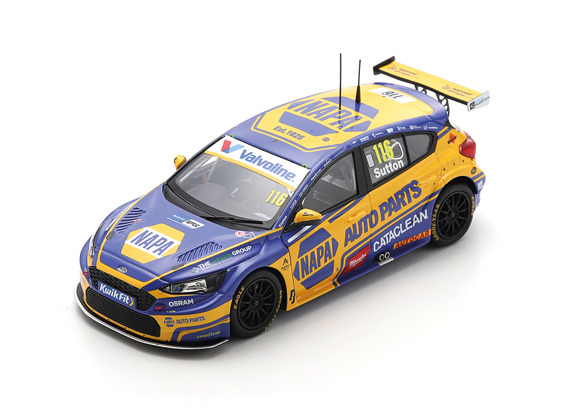 Ford Focus NAPA Racing UK Sieger Rennen 1 & 2 BTCC Donington 2025