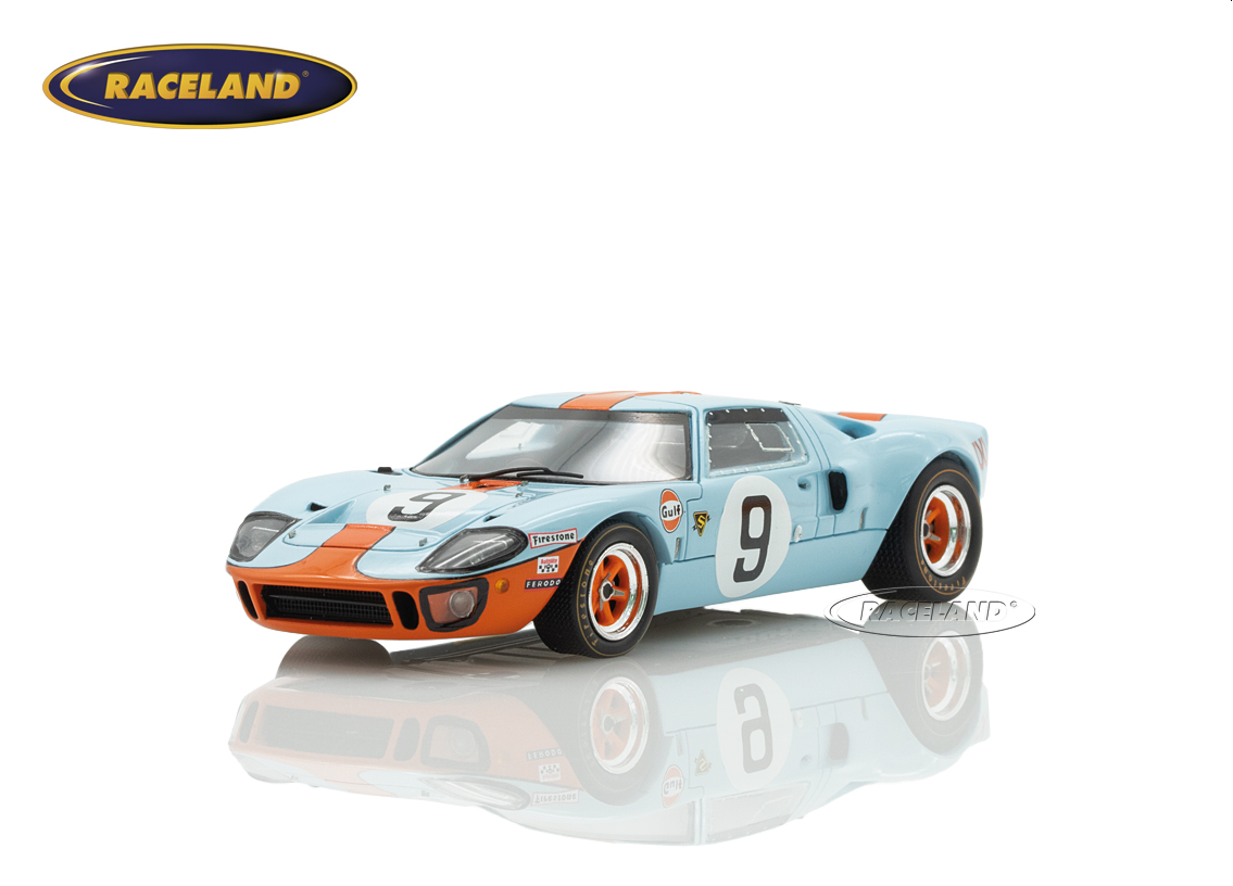 Ford GT 40 Gulf John Wyer Sieger Le Mans 1968