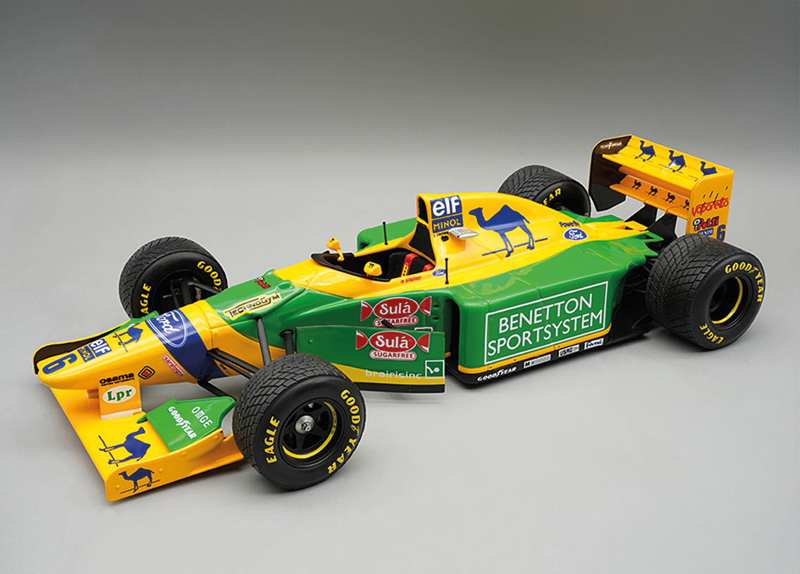 Benetton B193B Cosworth V8 F1 3° GP England Silverstone 1993