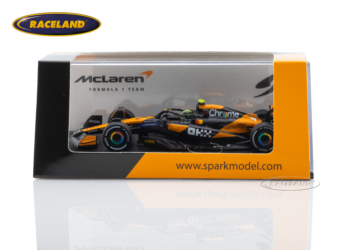 McLaren MCL38 Mercedes F1 Sieger GP Abu Dhabi 2024