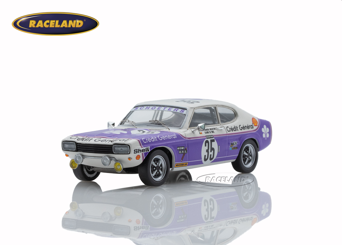 Ford Capri 3000 GLX Ets. Schoeters 8° 24H Spa 1973