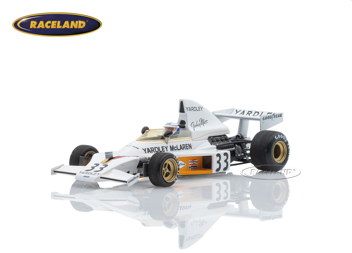 McLaren M23 Cosworth V8 F1 Yardley Team 7° GP USA Watkins Glen 1974