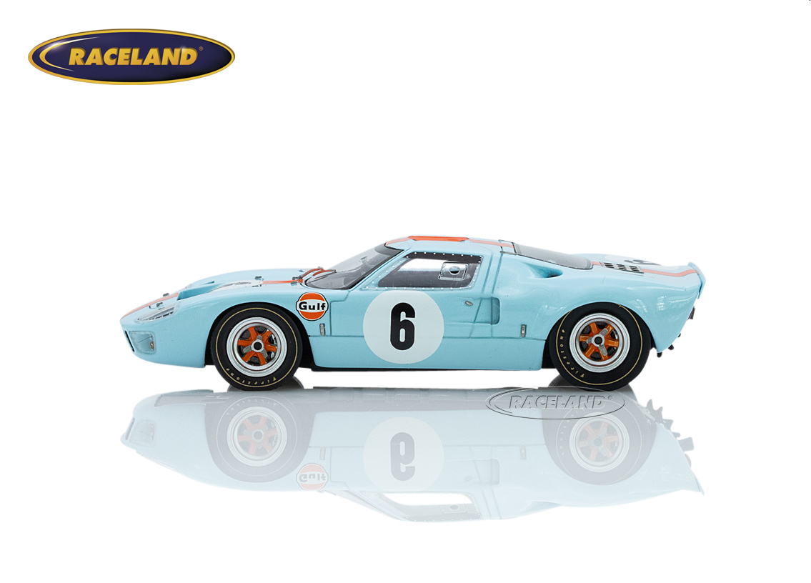 Ford GT40 Gulf John Wyer Automotive 2° 6H Watkins Glen WM 1968