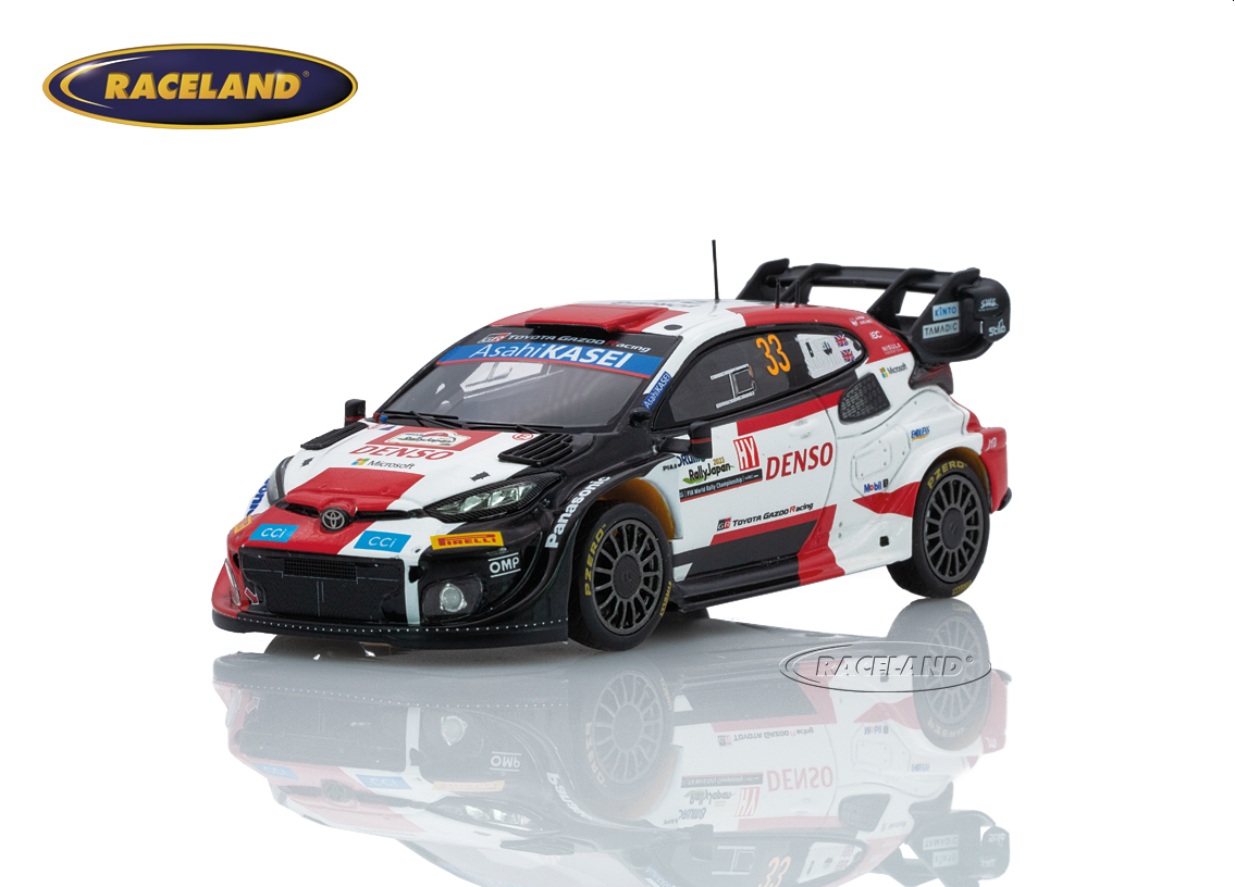Toyota GR Yaris Rally1 Gazoo Racing WRT Sieger Rallye Japan 2023