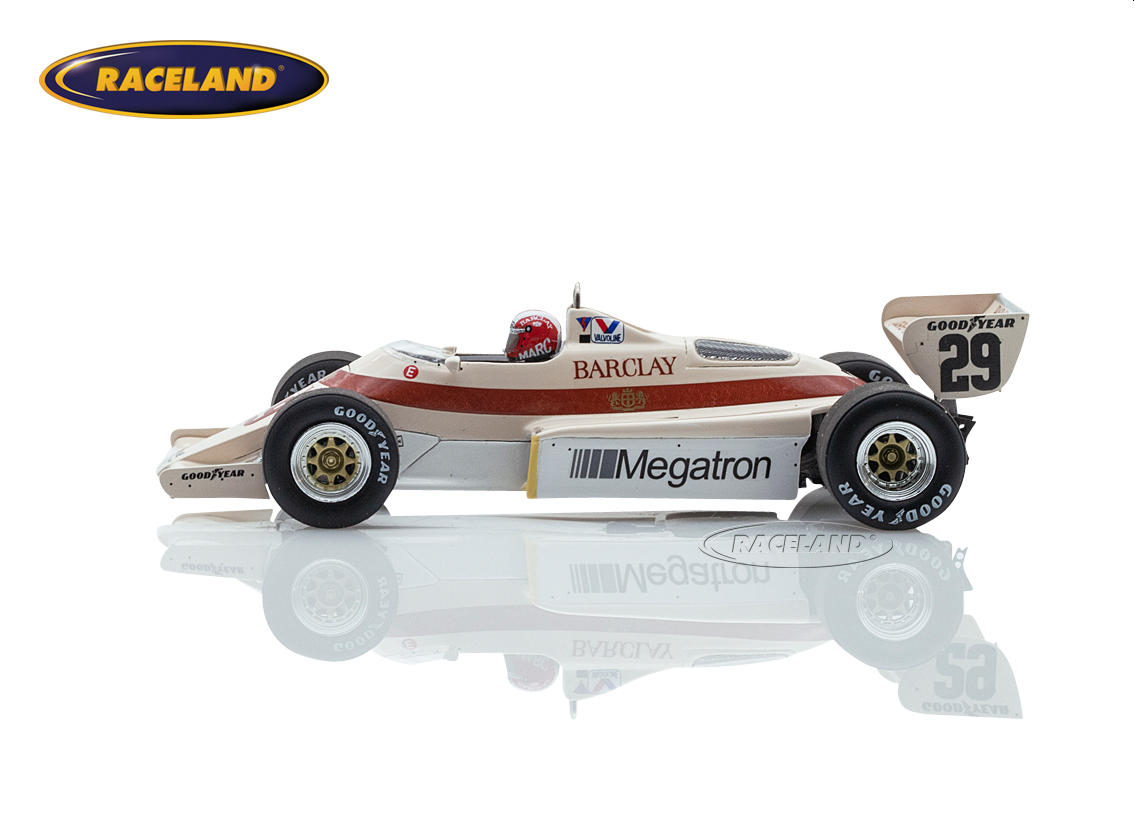 Arrows A6 Cosworth V8 F1 Barclay 11° GP USA Ost Detroit 1983