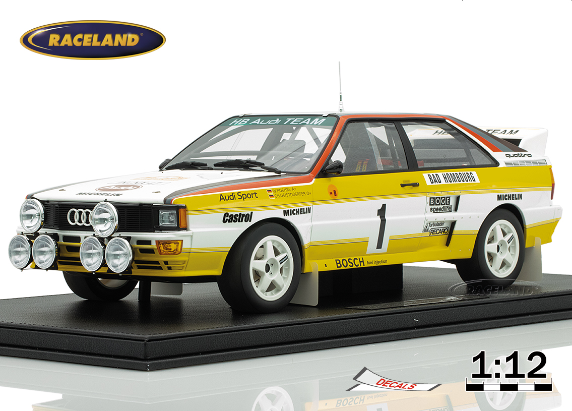 Audi Quattro A2 Audi Sport Sieger Rallye Monte Carlo 1984