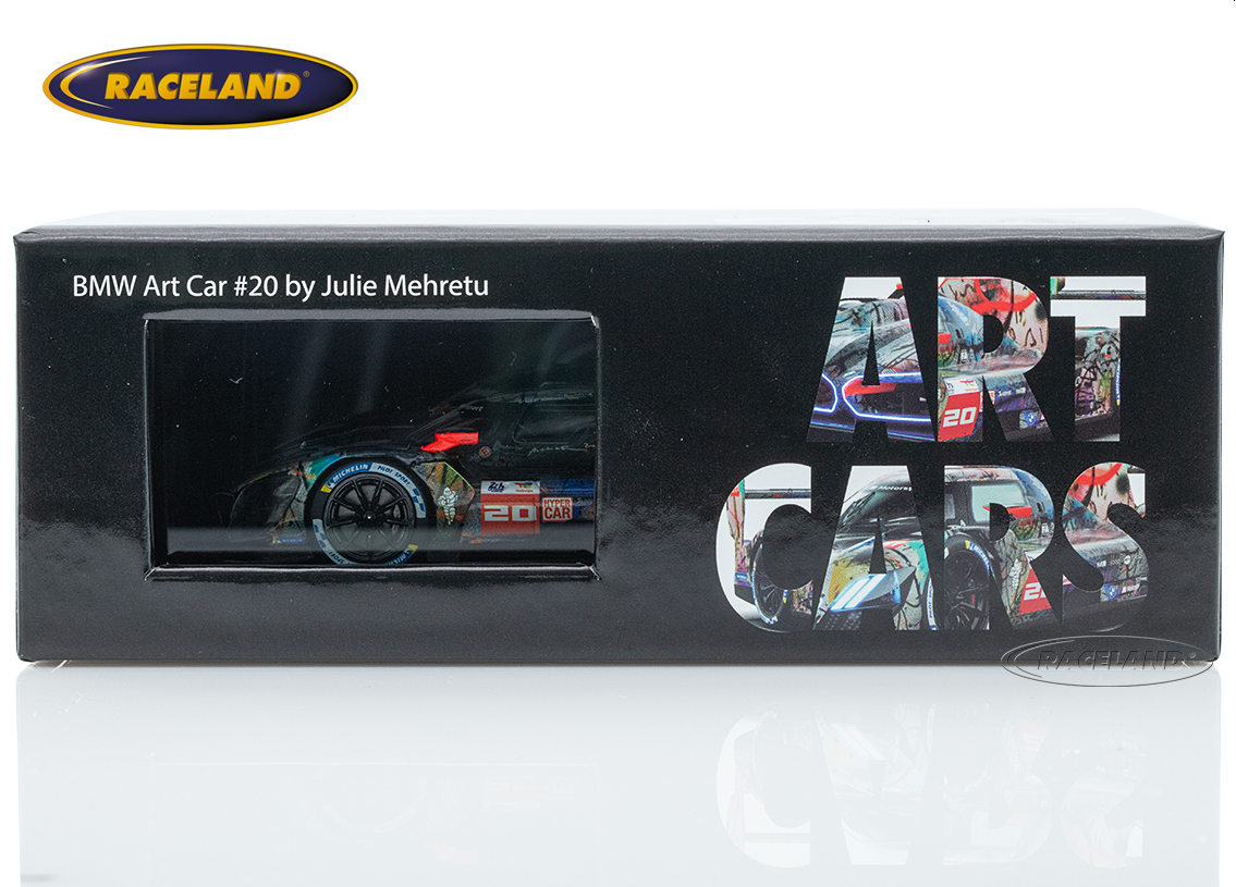 BMW M Hybrid V8 LMDh Team WRT Art Car Julie Mehretu Le Mans 2024