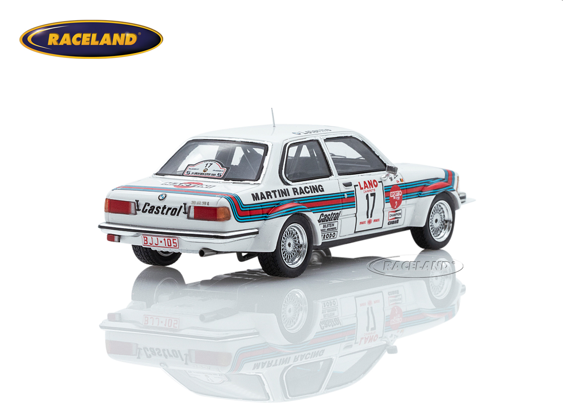 BMW 323i E21 Martini Racing Ypern Rallye 1980