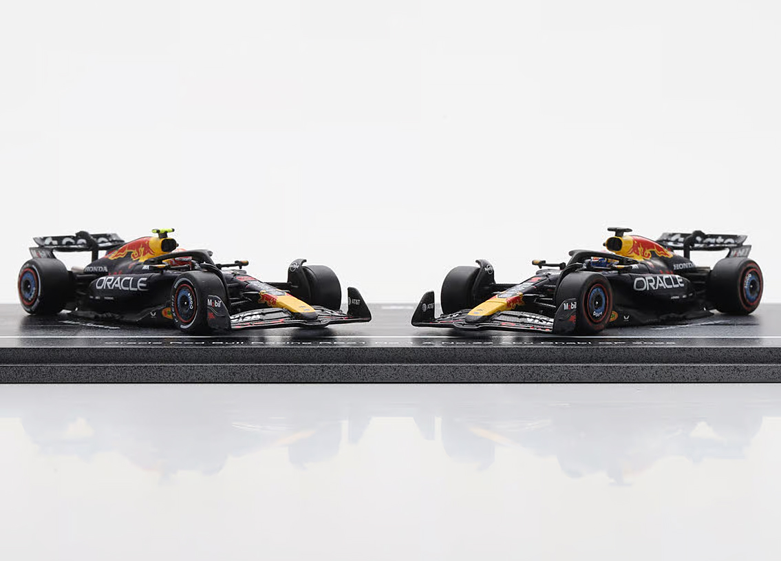 2 car set Red Bull RB21 Honda RBPT F1 Thank You, Yuki - GP Abu Dhabi 2025