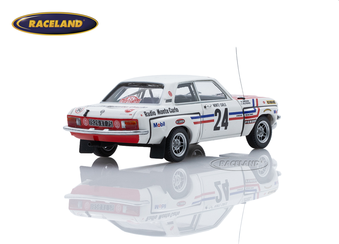 Opel Ascona SR Greder Racing Rallye Monte Carlo 1972