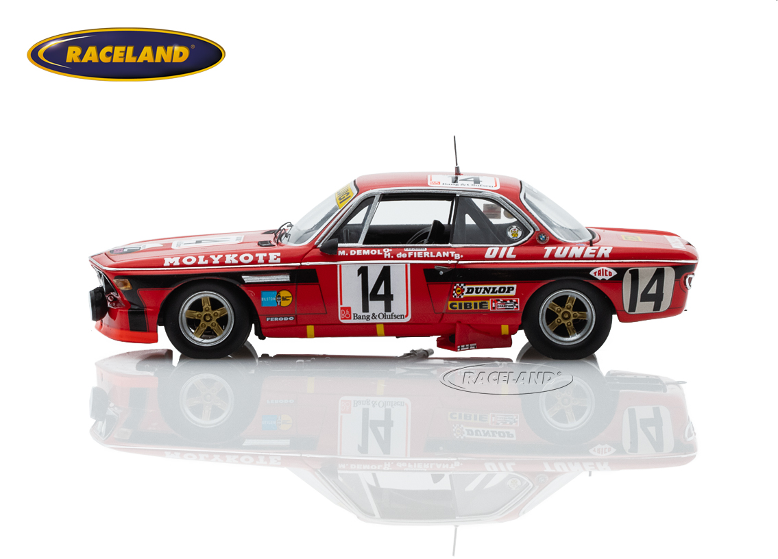 BMW 3.0 CSi Luigi Racing 10° 24H Spa 1974