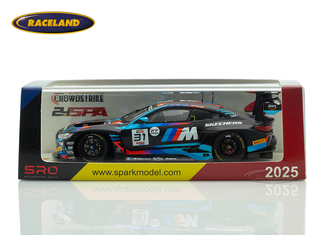 BMW M4 GT3 Evo Team WRT 8° 24H Spa 2025