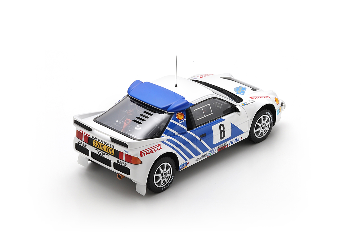 Ford RS200 Ford Motor Co. Ltd. 3° Rallye Schweden 1986