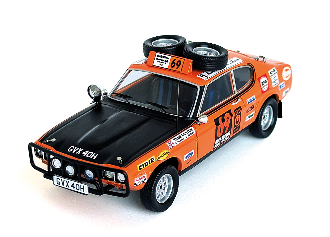 Ford Capri 2300 Team Dunton World Cup Rallye London - Mexico 1970