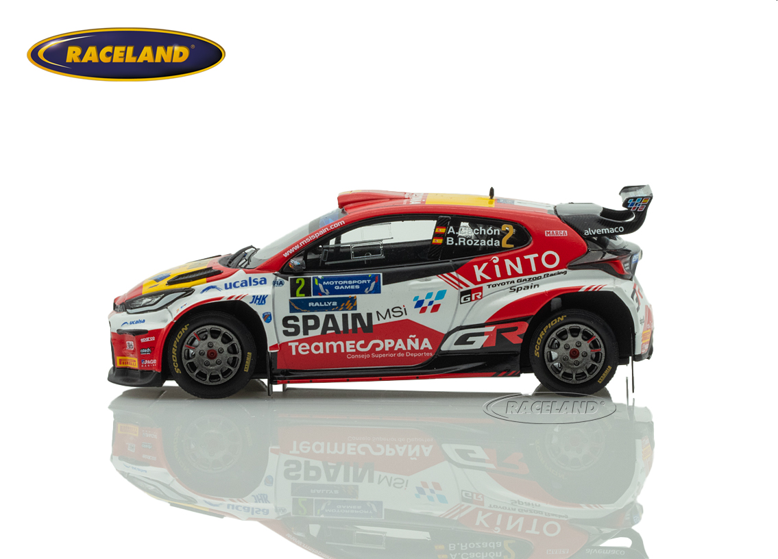 Toyota GR Yaris Rally2 TM Motorsport Sieger FIA Motorsport Games Rallye 2024