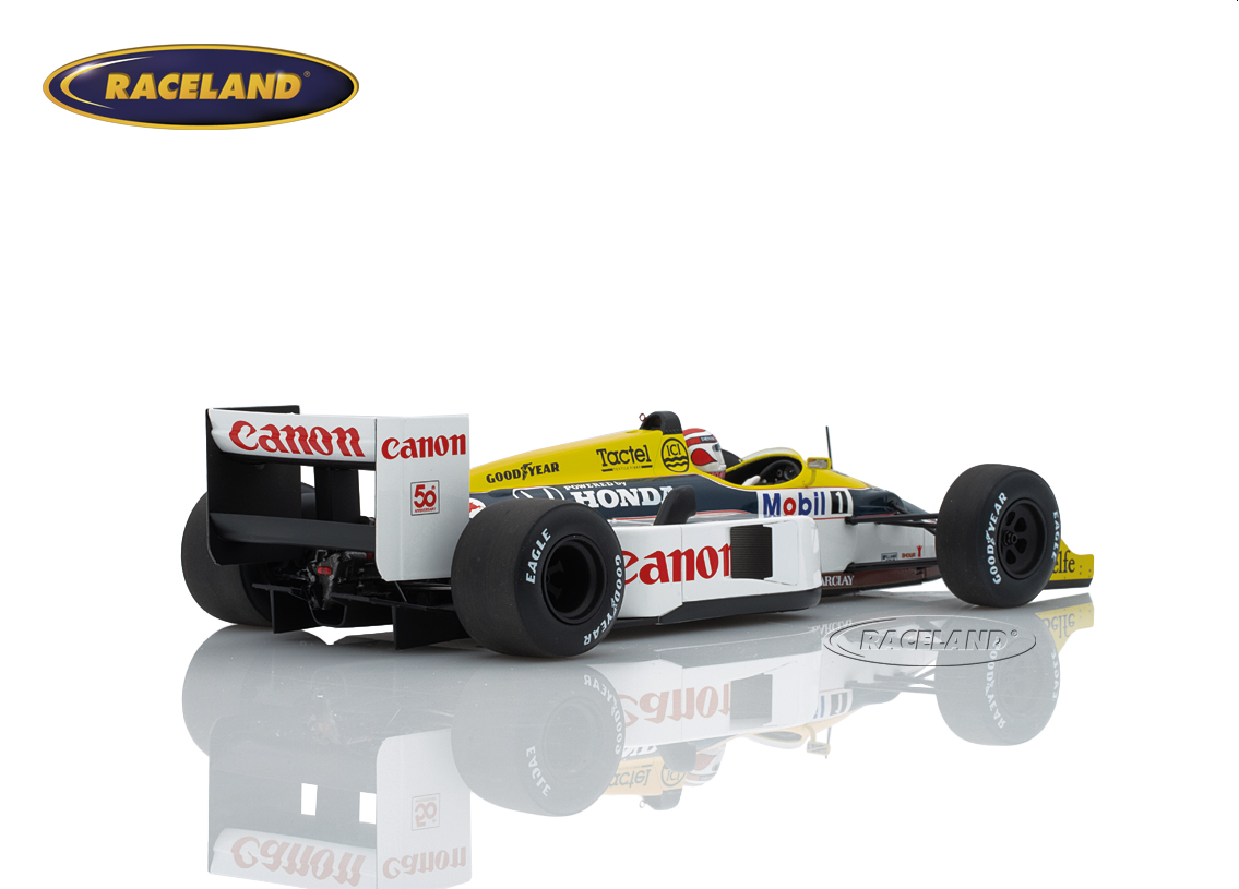 Williams FW11b Honda V6 Turbo F1 Canon Sieger GP Italien Monza Weltmeister 1987
