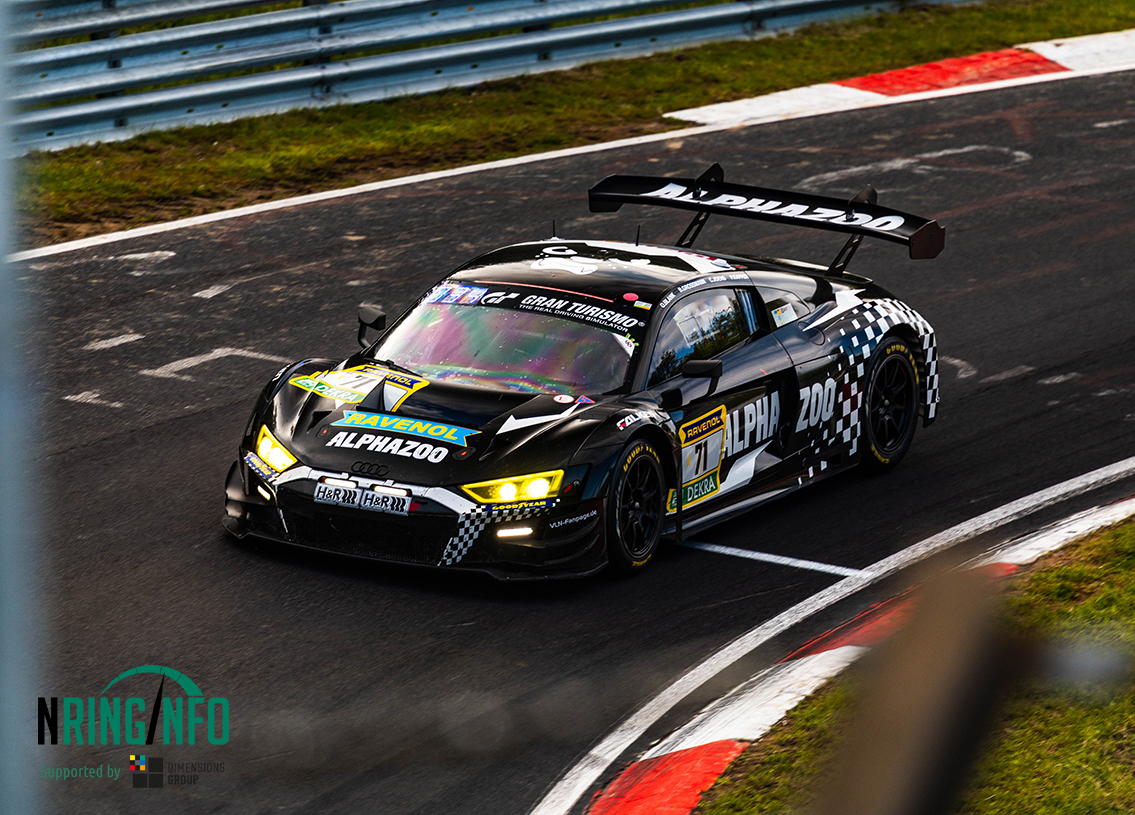 Audi R8 LMS GT3 evoII JUTA Racing 22° 24H Nürburgring 2026