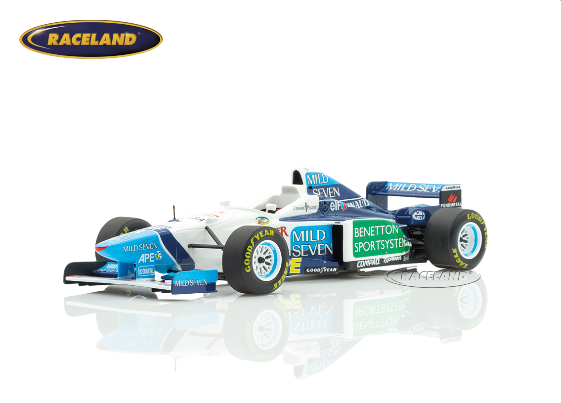 Benetton B196 Renault V10 Mild Seven 3° GP Argentinien Buenos Aires 1996