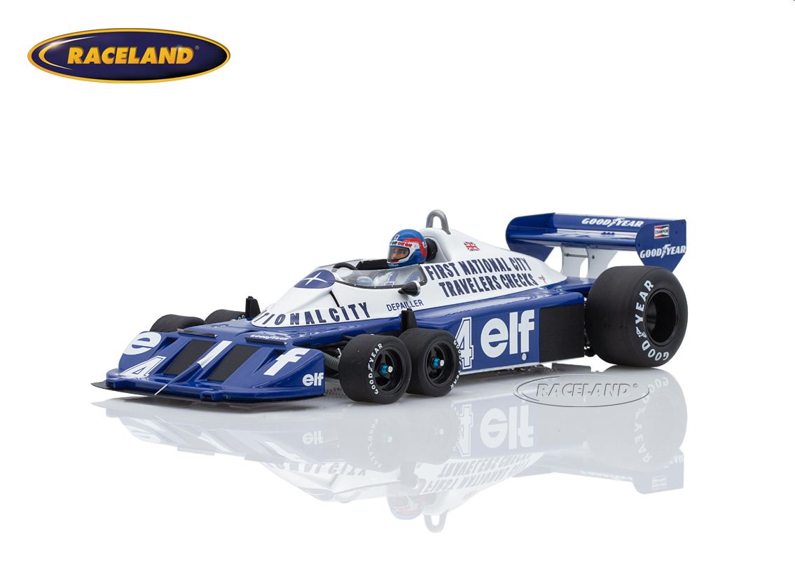 Tyrrell P34 Cosworth V8 F1 Sechsrad elf 2° GP Kanada Mosport 1977