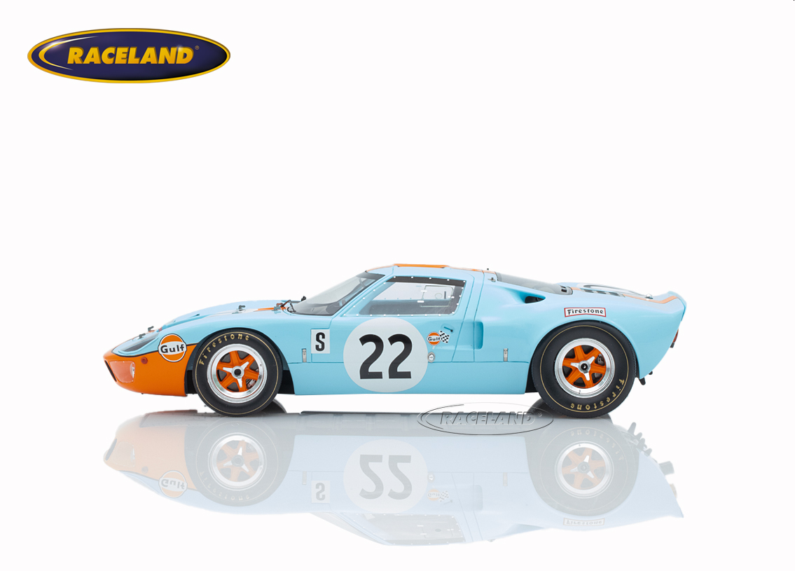 Ford GT40 Gulf John Wyer Automotive Sieger 12H Sebring WM 1969