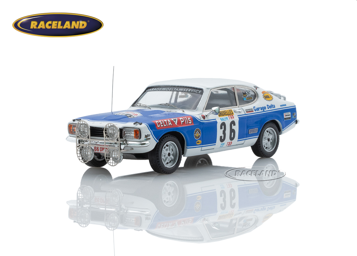 Ford Capri Racing Team Biral TAP Rallye 1972