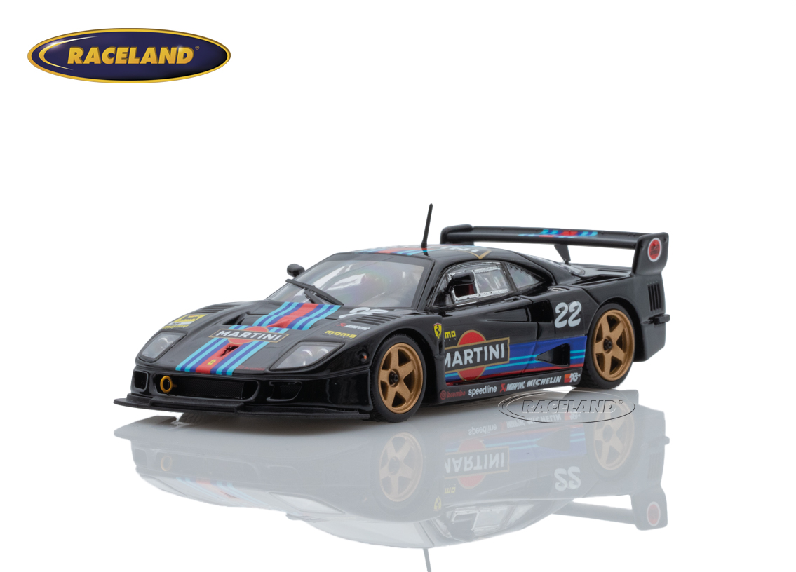 Ferrari F40 LM Martini 1996 - schwarz