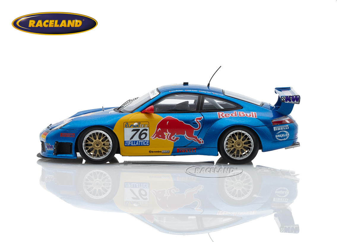 Porsche 911 GT3 RS 996 RWS Motorsport Red Bull 24H Spa 2002
