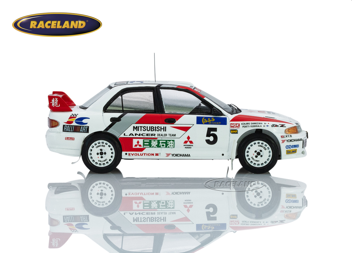 Mitsubishi Lancer EVOLUTION III Ralliart 6° Rallye Hongkong-Peking 1995