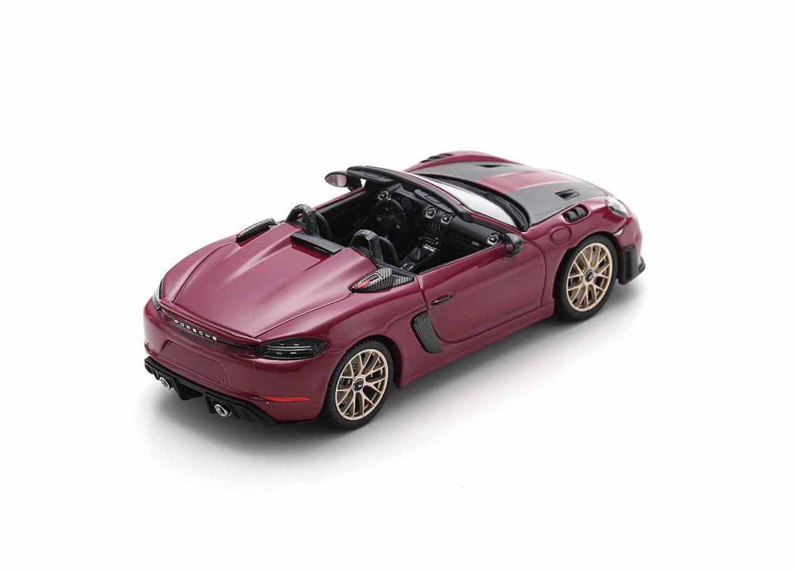 Porsche 718 Spyder RS 2023 - Ruby-Star mit Weissach Package