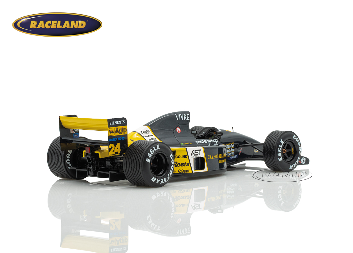 Minardi M191 Ferrari V12 F1 16° GP Australien Adeleide 1991