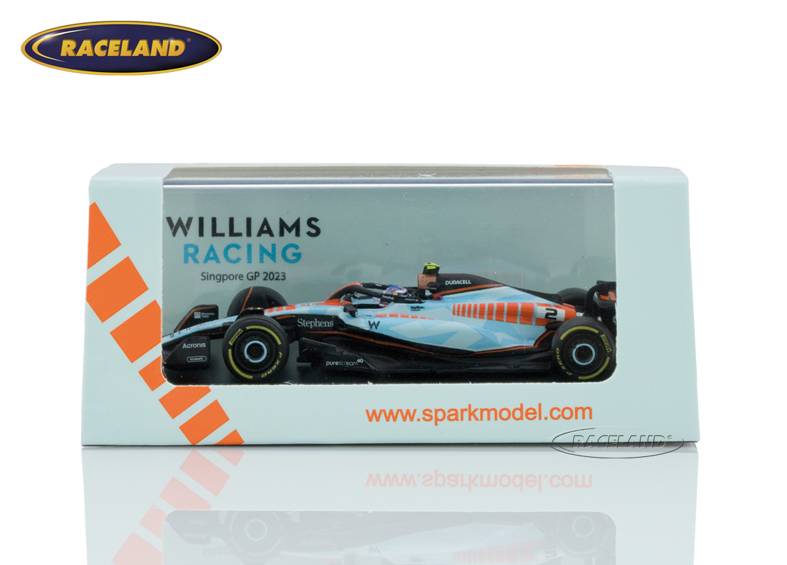 Williams FW45 Mercedes F1 Gulf Design 14° GP Singapur 2023