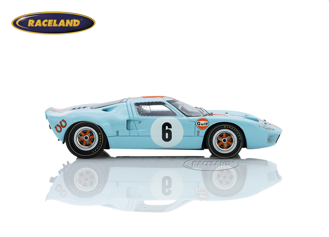 Ford GT40 Gulf John Wyer Automotive 2° 6H Watkins Glen WM 1968
