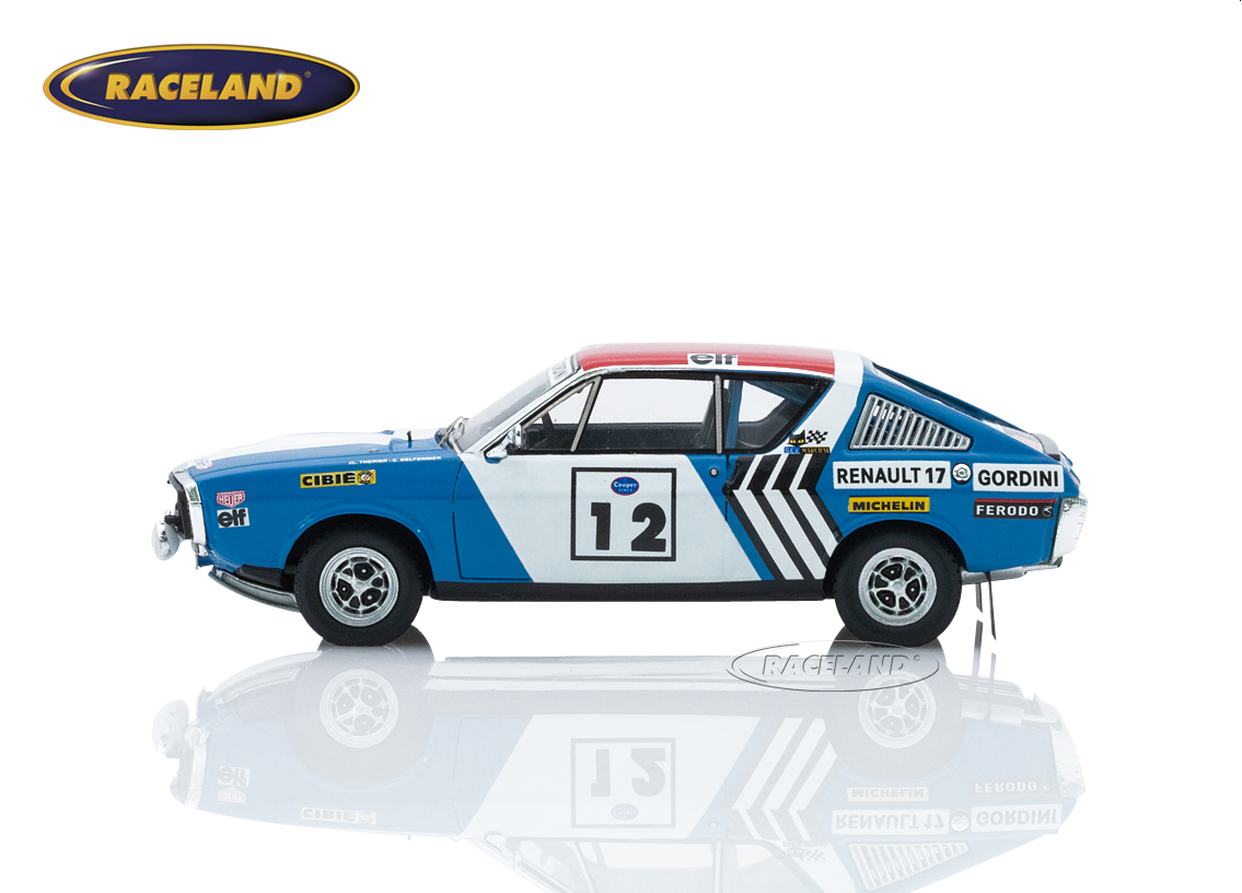 Renault 17 Gordini Sieger Rallye Press on Regardless Michigan WM 1974