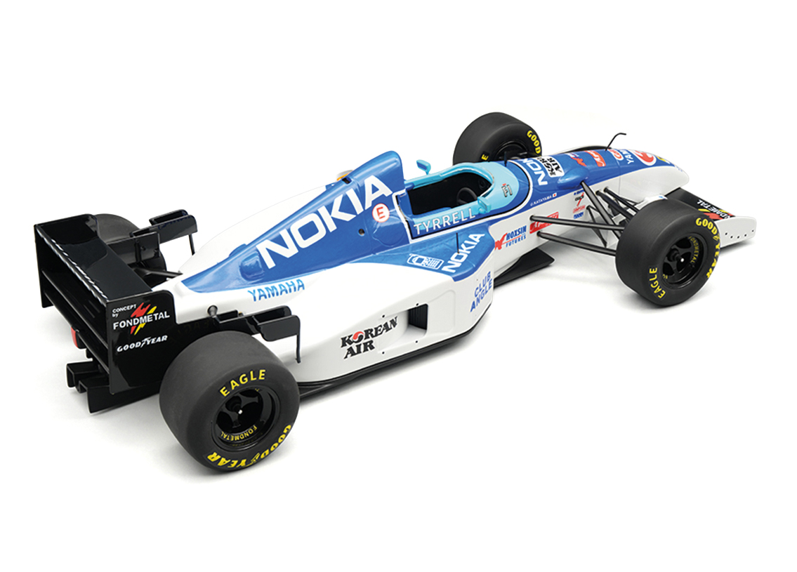 Tyrrell 023 Yamaha V10 F1 Nokia GP England Silverstone 1995