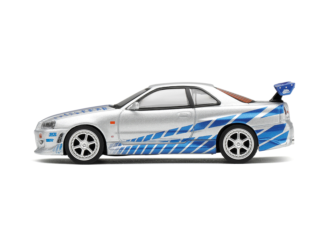 Nissan Skyline GT-R (R34) CWEST 2 Fast 2 Furious 2003 (Blister Pack)