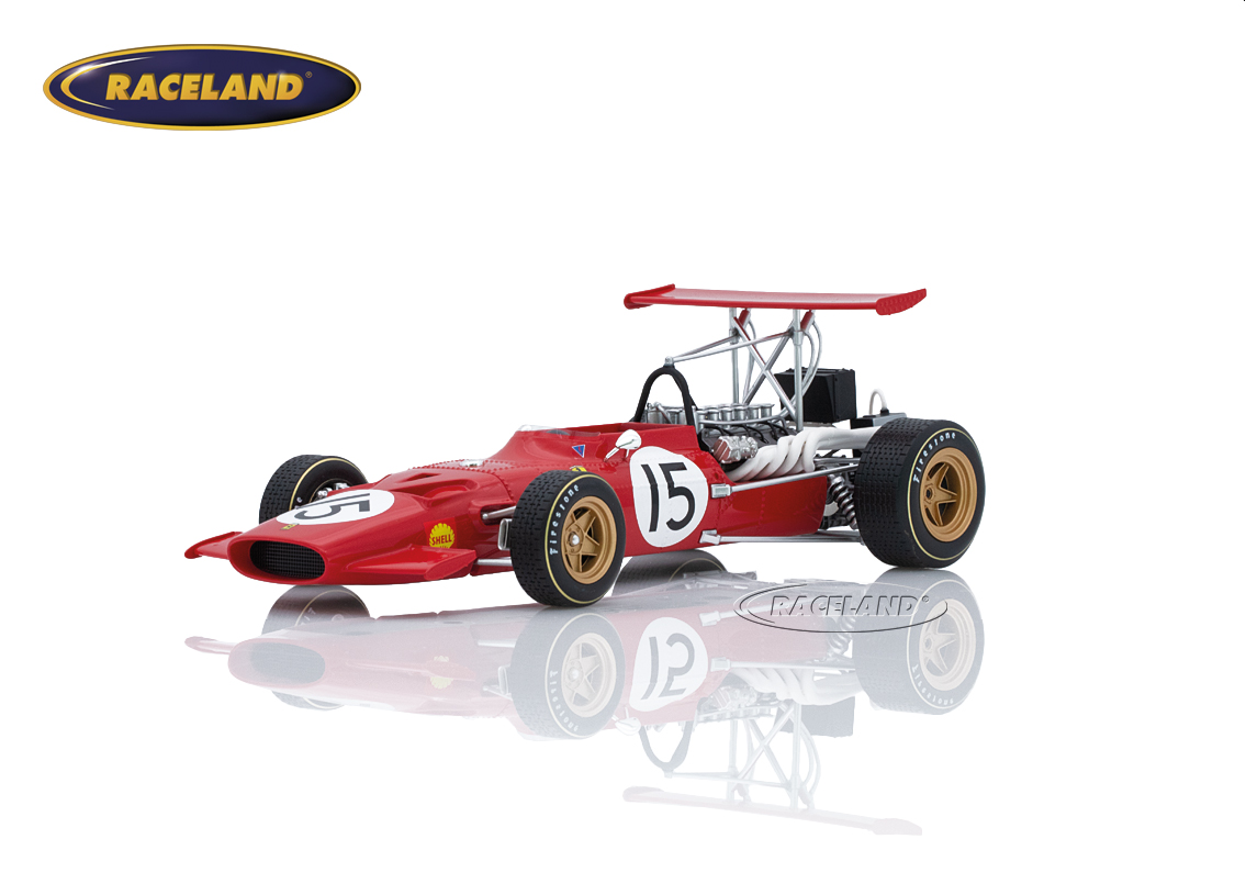 Ferrari 312/69 V12 F1 Scuderia Ferrari GP Spanien Montjuic Park 1969