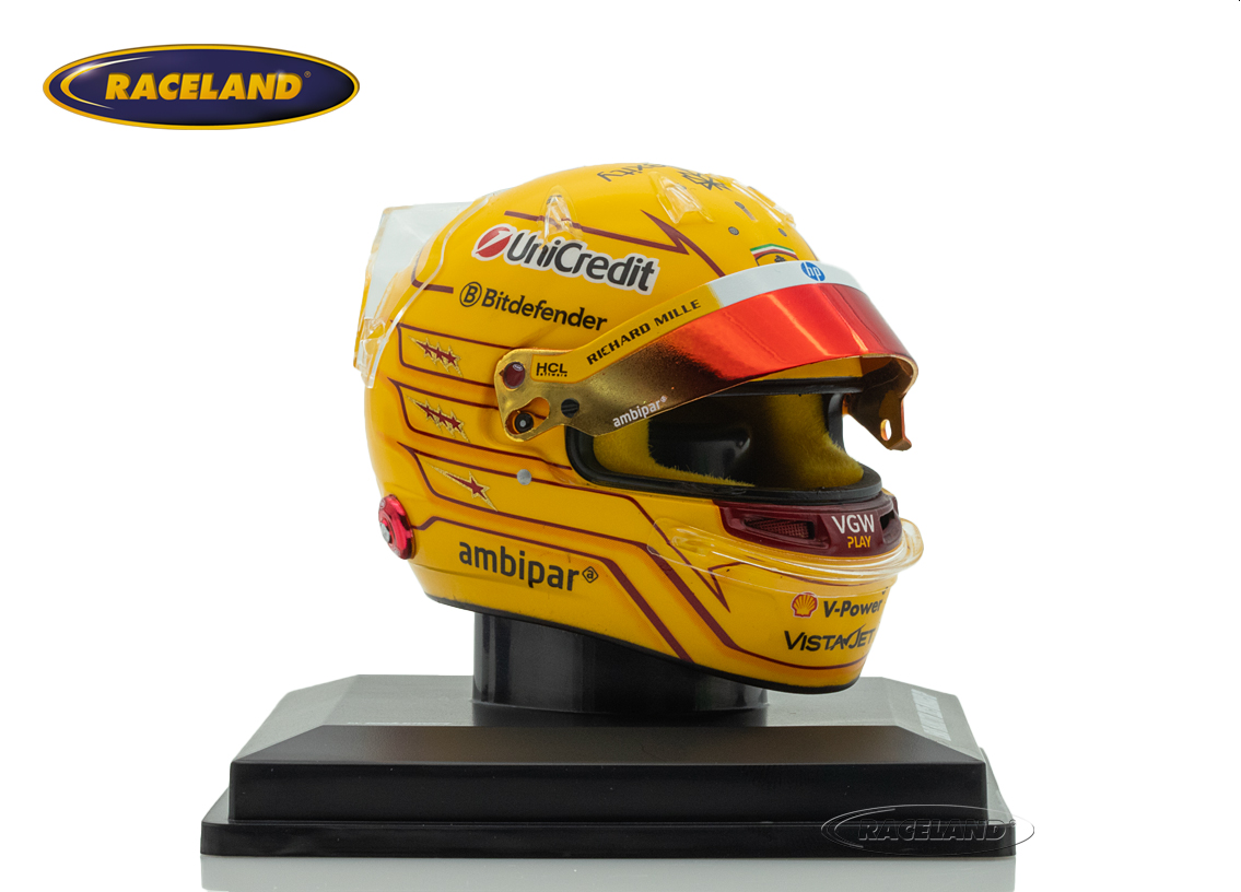 Helm Scuderia Ferrari F1 5° GP Monaco 2025