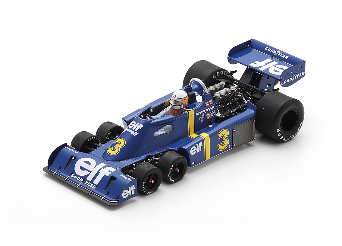 Tyrrell P34 Cosworth V8 elf Team Tyrrell F1 Sieger GP Schweden Anderstorp 1976
