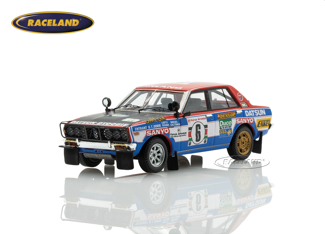 Datsun 160J D.T. Dobie & Co 3° Safari Rallye 1978